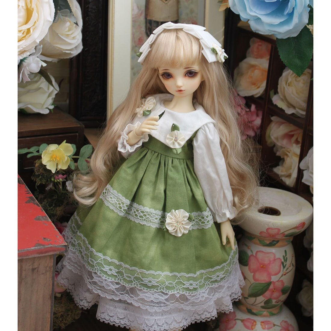 長袖ドレス1/6用の1/3 bjd人形脳トレーニングおもちゃ子供の教育玩具誕生日クリスマスギフト-いいえ人形