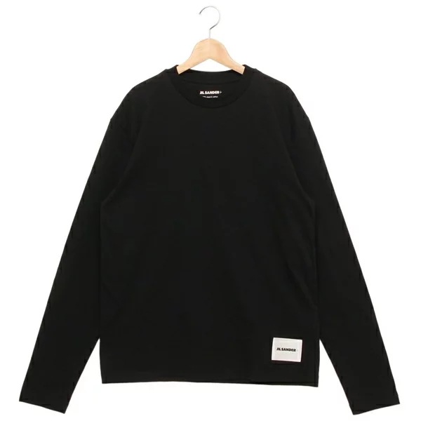 Tシャツ カットソー オーガニックコットン ロングスリーブ ロングTシャツ ブラック メンズ J47GC0002 JTN254 000