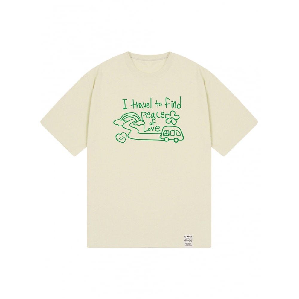 グラバートラベルドローイングショートパンツサンドベージュ