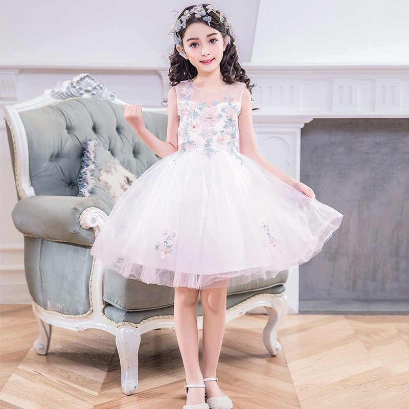 子供ドレス ピアノ発表会 子供服 ミニ 子どもドレス フォーマル お姫様ドレス キッズ 可愛い フラ