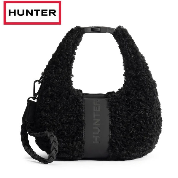 ハンター HUNTER ブークレ ミニ クロスボディ ブラック UBX5523PRC-BLK バッグ