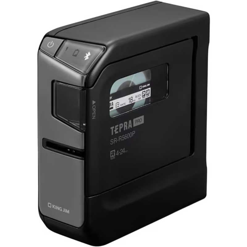 【2025年09月18日発売予定】キングジム　ラベルプリンター「テプラ」PRO 黒　SR-R5600P