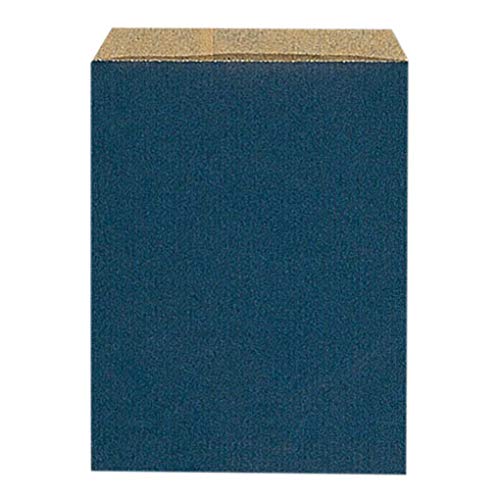 （まとめ買い）シモジマ HEIKO 紙袋 平袋 柄小袋 Rタイプ R-70 筋入無地紺 200枚 幅140x高180mm 006526702 [x3セット]