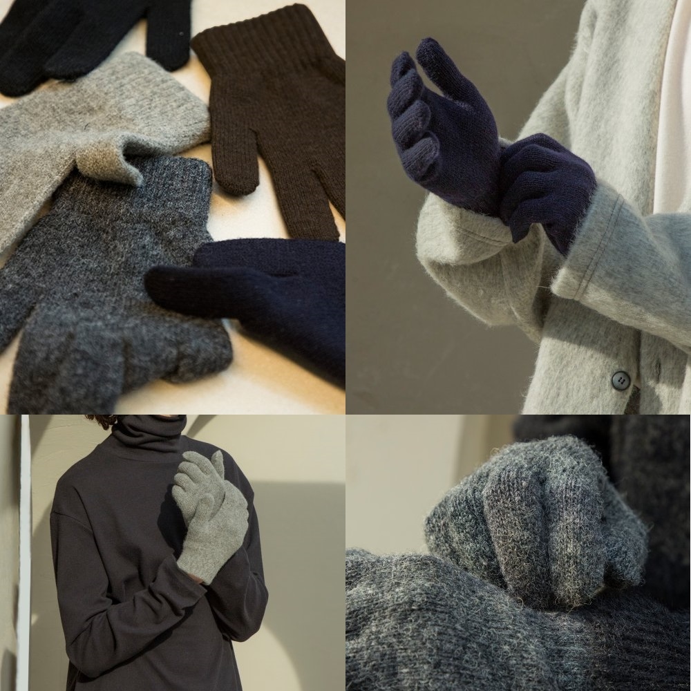 2種セット [SIGNATURE] [セット構成]ウールニットグローブ [5color]