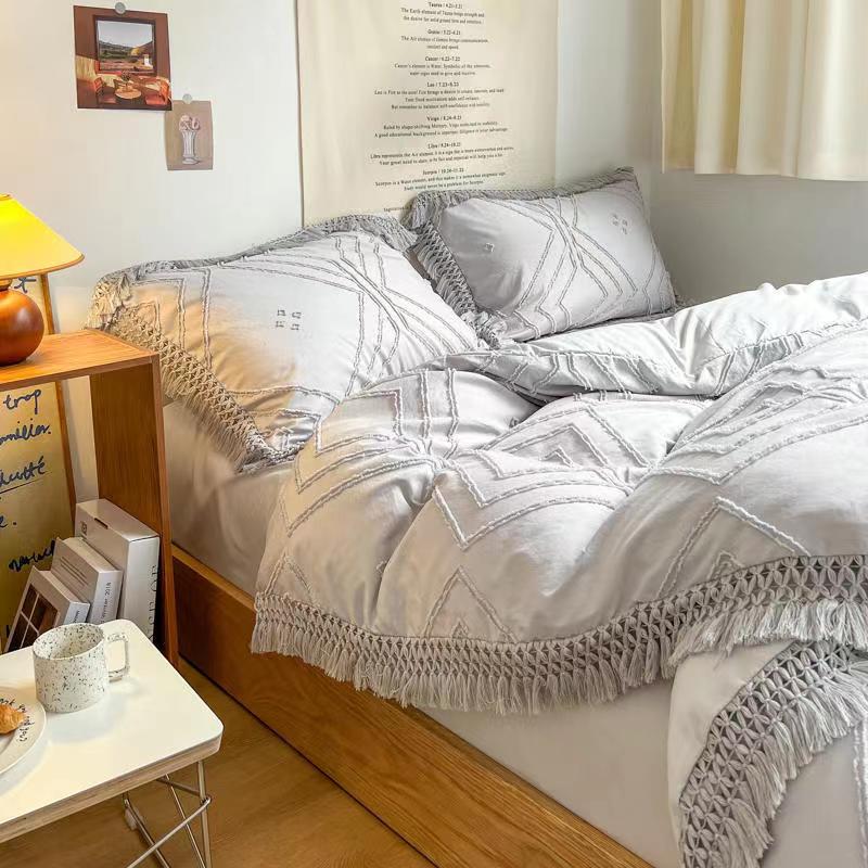 韓国ファッション/ 布団カバー セット 寝具カバーセット 掛布団カバー あったか布団カバー 掛け布団カバー シングル あったか 防臭 洗える 防ダニ 5,445円