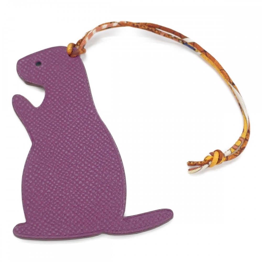 【Aランク】 プティアッシュ モルモット PM キーホルダー トゴ パープル レディース【ISEYA】