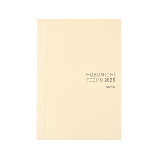 ほぼ日手帳 2025 手帳本体 カズン(A5)サイズ[A5/1日1ページ/1月/月曜はじまり]