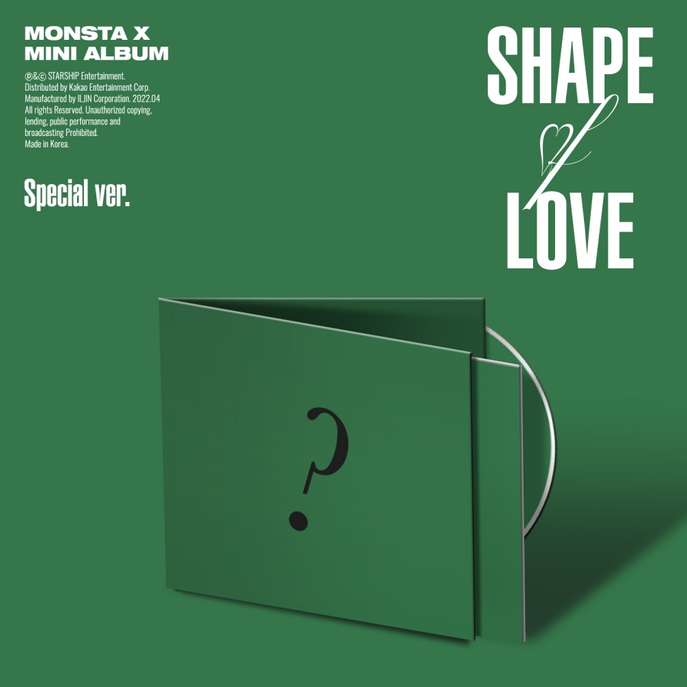 [予約] MONSTA X - SHAPE OF LOVE スペシャルバージョン