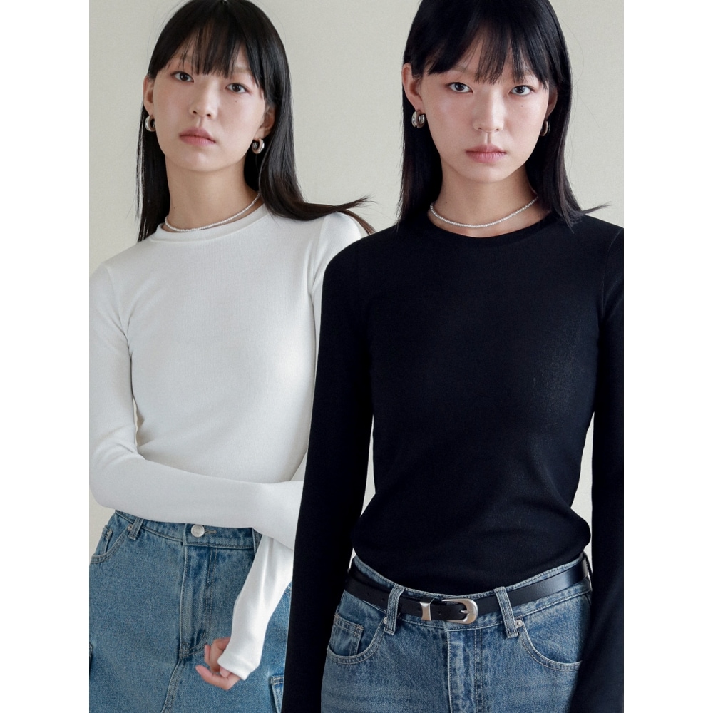 LOSSYROW ロッシーレイヤード長袖Tシャツ
