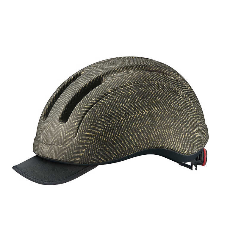 オージーケーカブト　自転車用 ヘルメット KOOFU CS-1 コーフー シーエスワン(S/Mサイズ:55～58cm/マットヘリンボーンカーキ) CS-1　CS_1