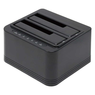 他サイト： アイネックス　HDD/SSDスタンド USB-A接続 ブラック　HDE17の商品画像