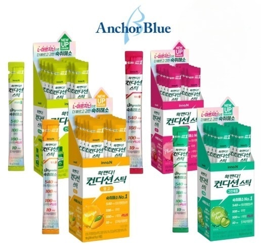 状態棒1+1解酒剤韓国二日酔い棒ゼリー韓国食品18 g 10状態/マンゴー/グリーンアップル/プルーン