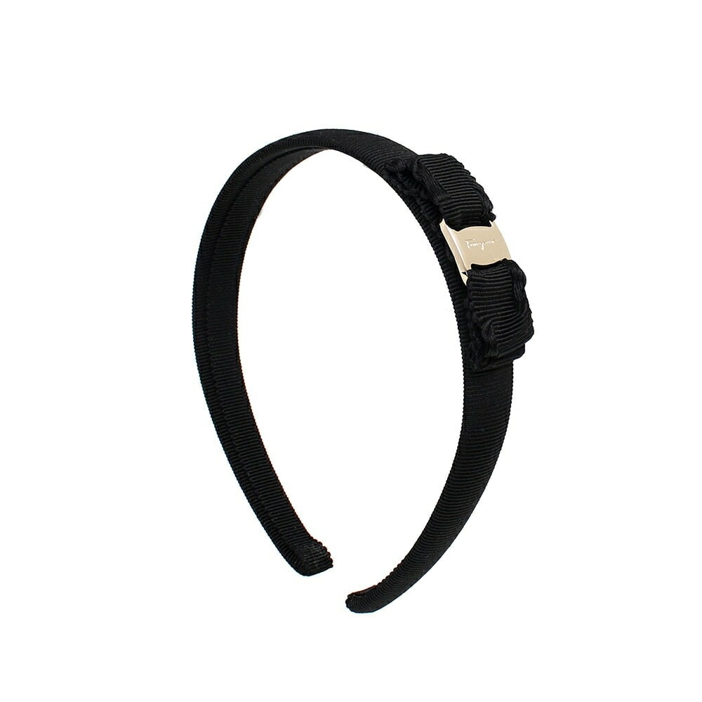 サルヴァトーレフェラガモ Salvatore Ferragamo カチューシャ 346971-660977 レディース ブラック