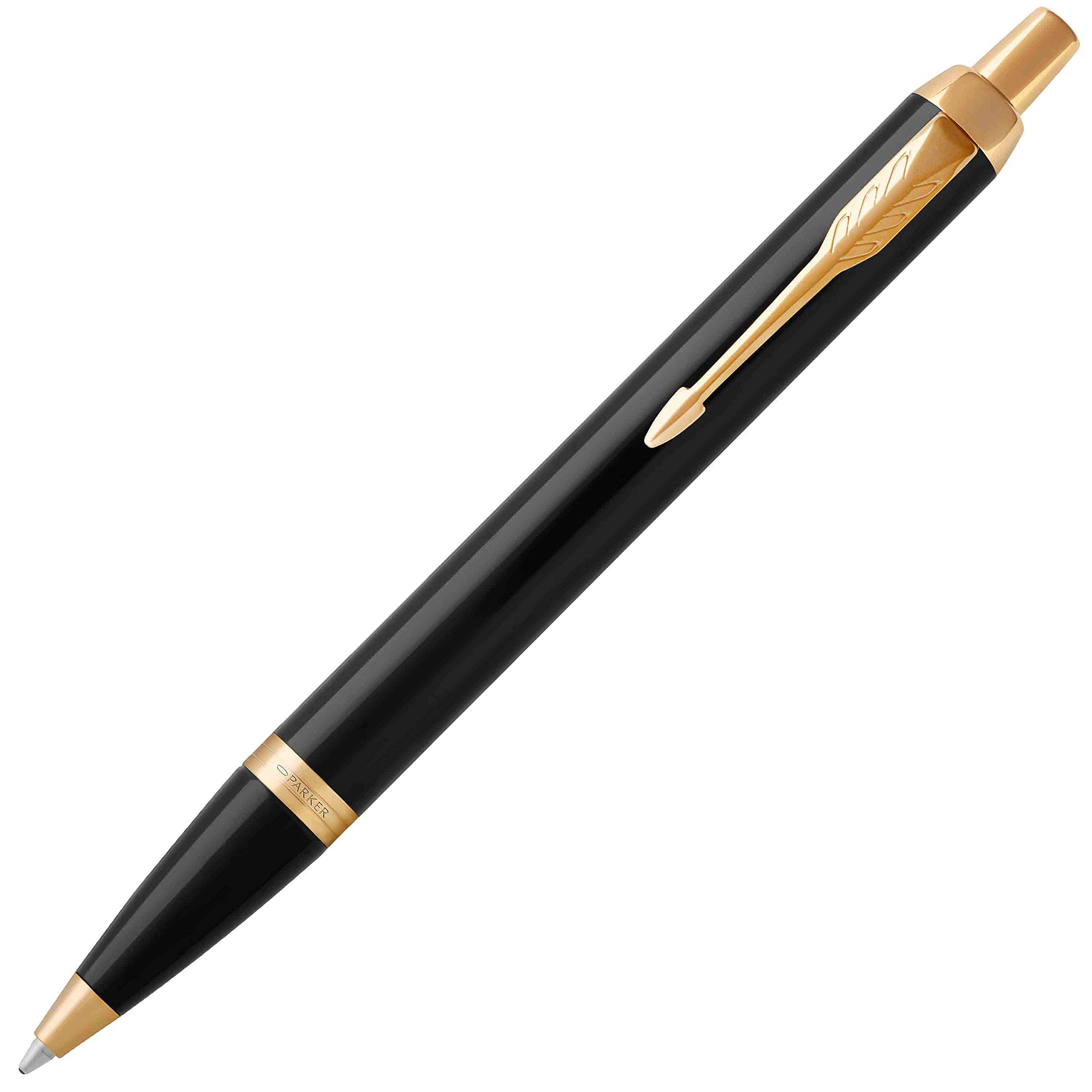 PARKER パーカー ボールペン IM ブラックGT 中字 油性 ギフトボックス入り 正規輸入品 1975638