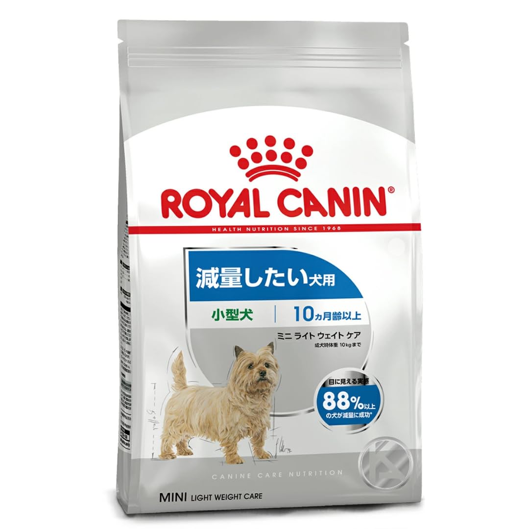 【 2kg 1個 】 ロイヤルカナン ミニライト ウェイトケア 減量したい犬 小型犬 成犬 高齢犬 生後10ヵ月齢以上 KAJKKH-STORE オリジナルロゴ商品