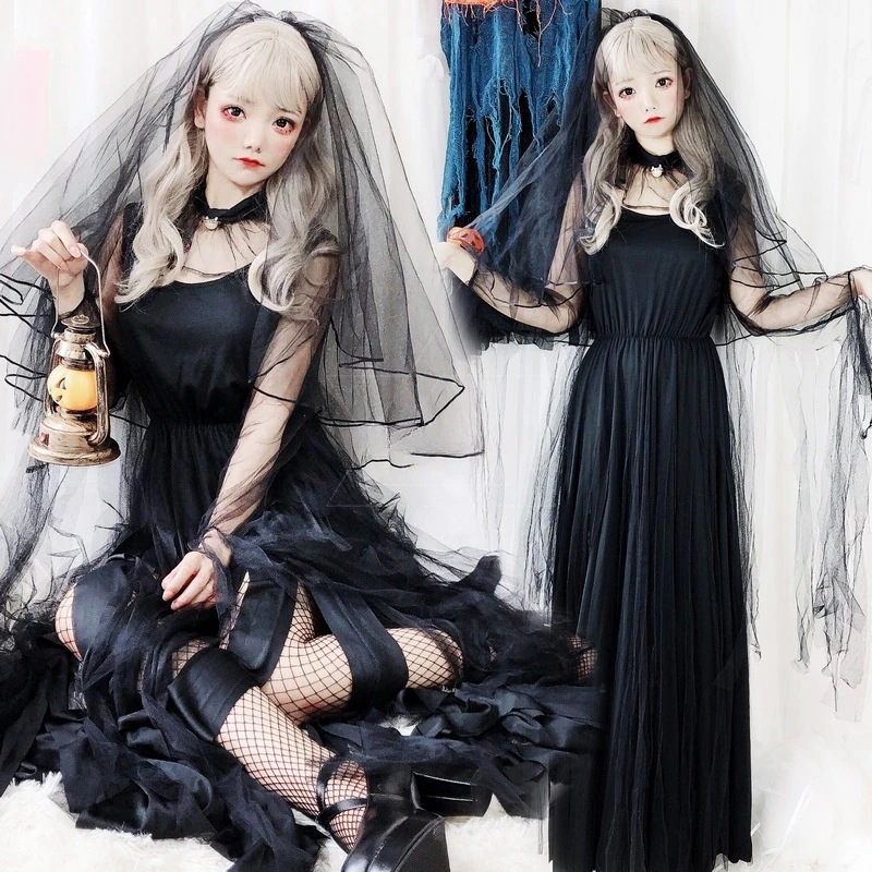 人気 ハロウィン衣装 ハロウィン コスチューム 大人 女性 ゾンビ ゴースト 花嫁 ロングドレス吸血鬼 悪魔 天使 女王ハロウインコスプレ 衣装ワンピース30%までに制限 4,909円