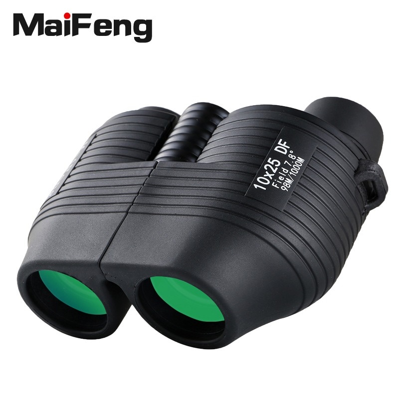 オートフォーカス10x25DF望遠鏡高解像度微光暗視子供用ミニポール望遠鏡です