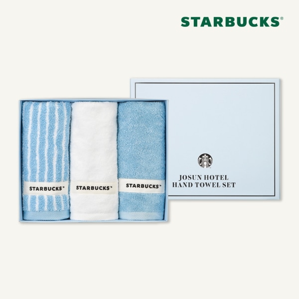 【starbucks】 スターバックス 朝鮮 ホテル タオル セット(3P) 韓国スタバ