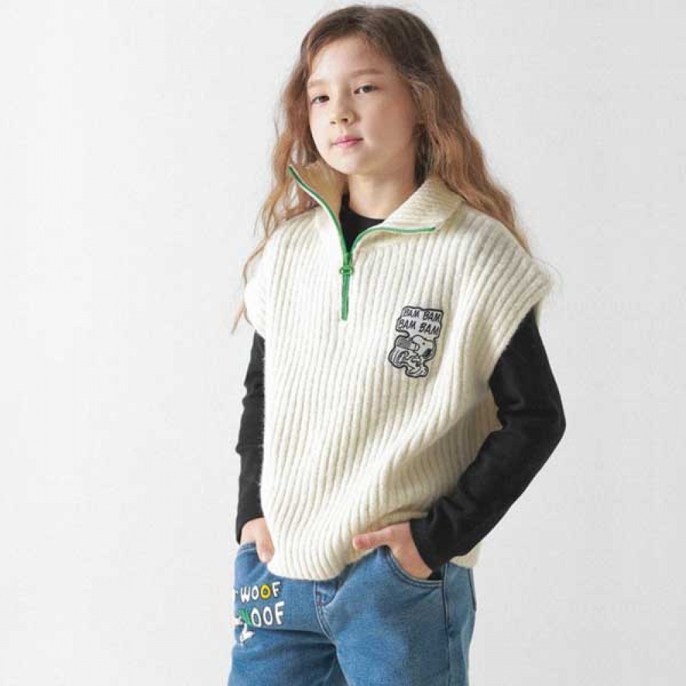 アイラブジェイ P. バンバン スヌーピー ニットベスト JUWTO58 4,919円