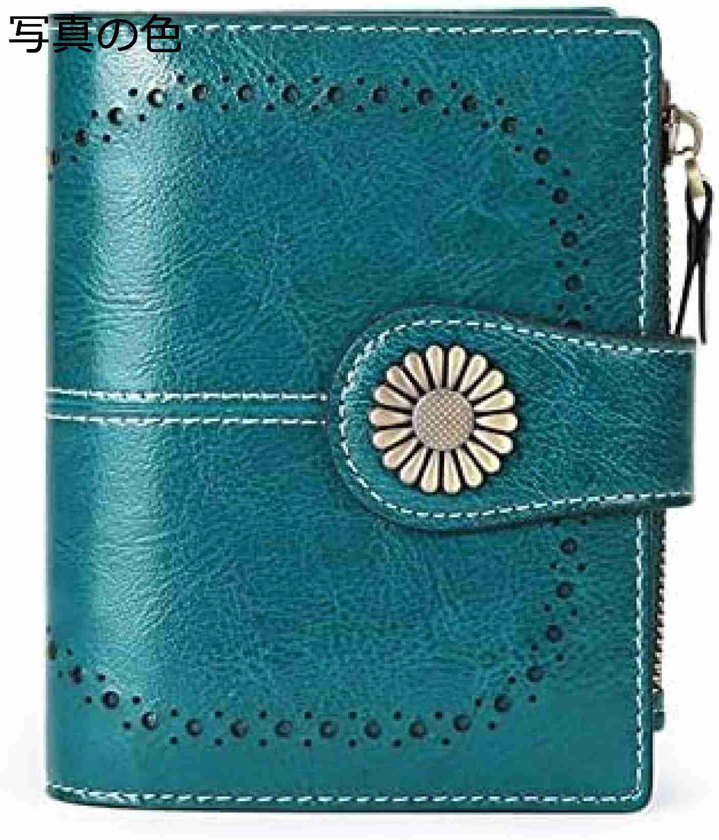 【20%OFFクーポン】ミニ財布 レディース 三つ折り 小さい財布 コンパクト 2お札入れ 小銭入れ付 カード入れ ボタン型 大容量 小型 軽量 プレゼント メンズ おしゃれ 多機能