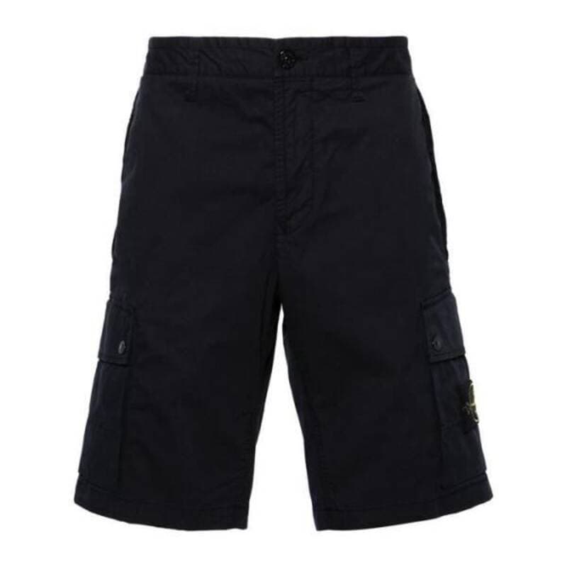 [ストーンアイランド] [ブランド品] 8015L1110 ワッペンパッチ スパンデックス バーミューダショーツ