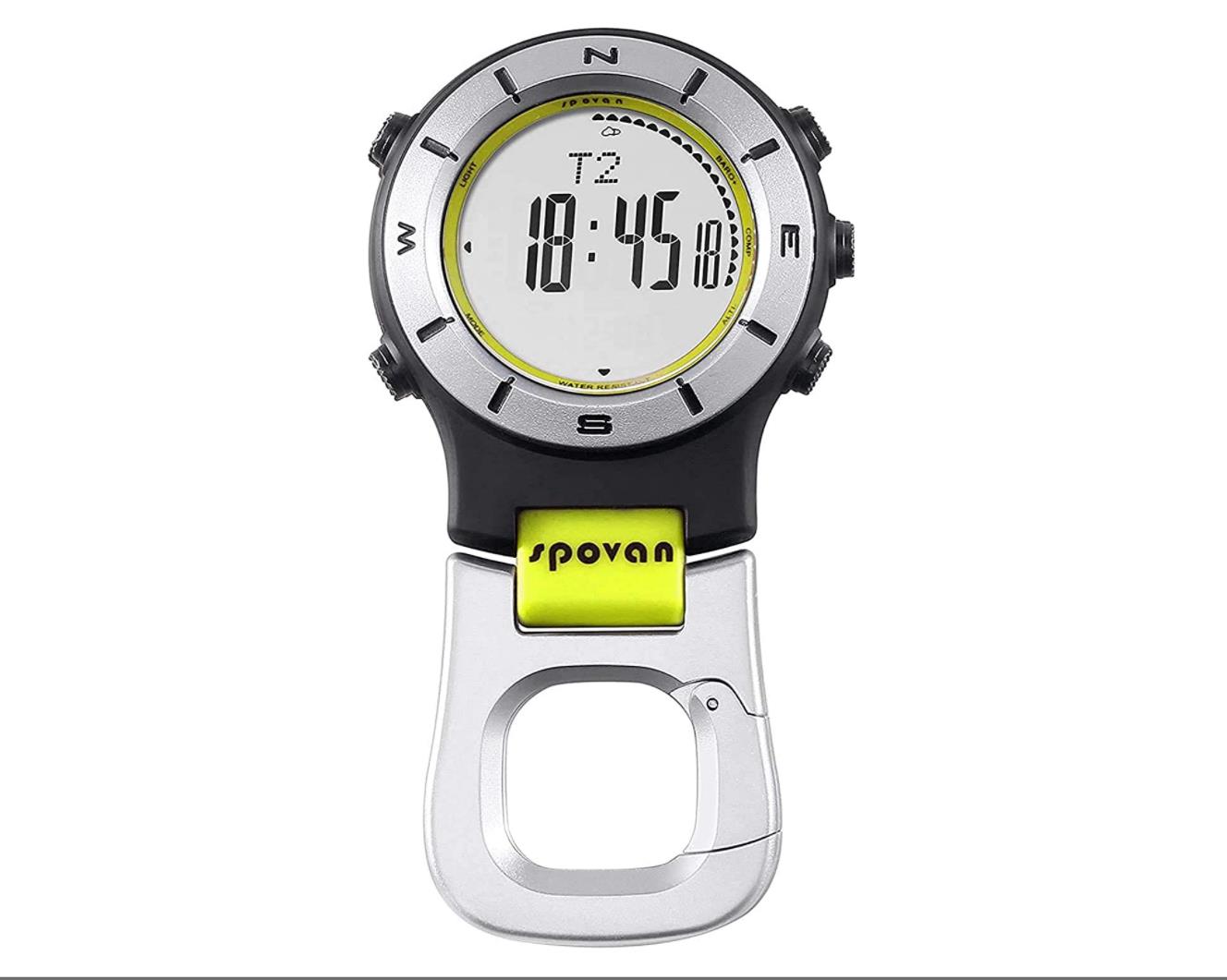 腕時計 ポケットウォッチ 懐中時計 アウトド アストップウォッチ 高度計 気圧計 コンパス 温度計 登山用品 天気予報 山登り スポーツ ワールドタイム デジタル 防水