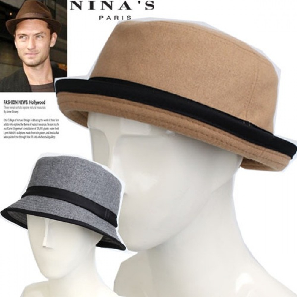 (ニーナズパリス) XL ビッグサイズ_ 100% ウールハンナムバンジー (N3F128)