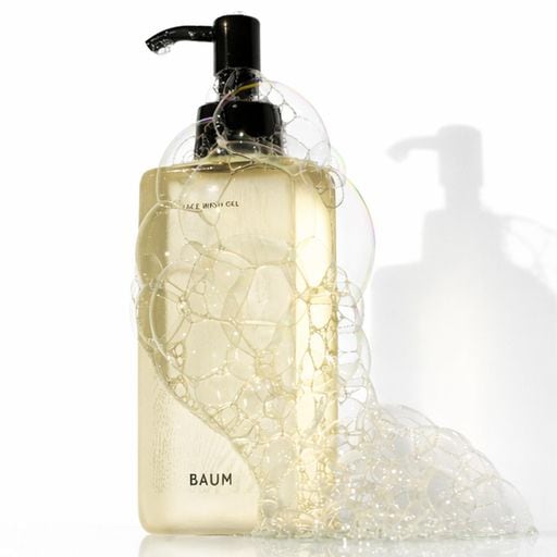 BAUM(バウム) フェイスウォッシュ ジェル 180mL 洗顔 WOODLAND WINDS の香り スキンケア 保湿 素肌 森林浴 ユニセックス メンズ ギフト プレゼント 誕生日 オーガニック