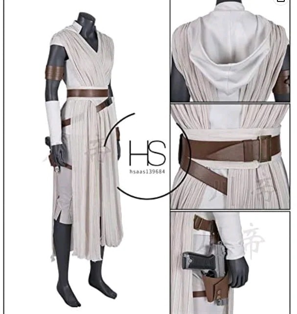 スターウォーズ8/最後のジェダイ レイ Rey コスプレ衣装全セット