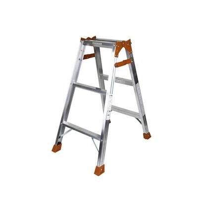 他サイト： ピカ はしご兼用脚立 K－90D 梱包 保安 補修用品 はしご 足場 踏み台の商品画像