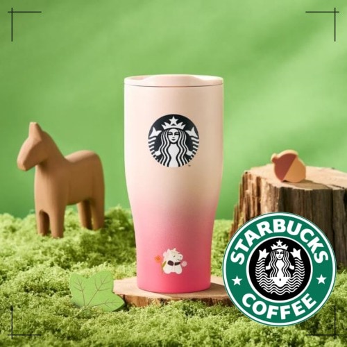 STARBUCKS公式 SS Pony and Flower Ombre タンブラー 784ml
