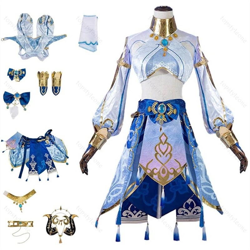 原神 妮露 コスプレ衣装 cosplay コスチューム クリスマス イベント パーティー 文化祭 ハロウイーン衣装 仮装 変装風 人気 ゲーム イベント 学園祭 贈り物 cosplay 変身 変装 仮