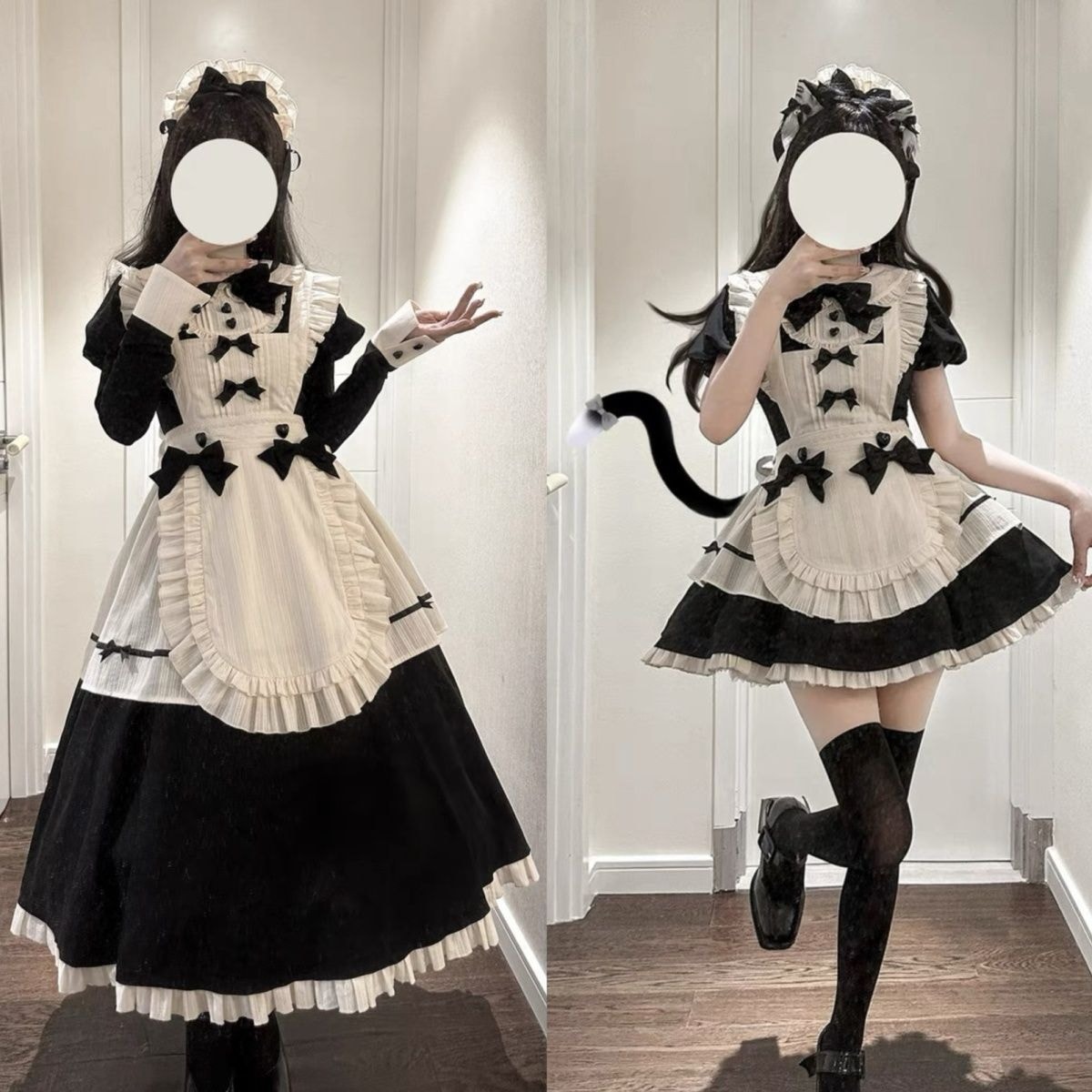 ロリータ メイド服 ワンピース 25新品登場 二次元かわいい レースop 衣装 コスプレドレス
