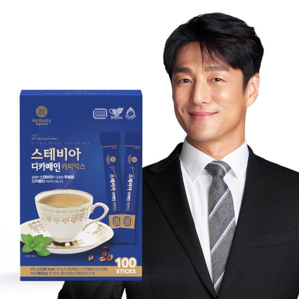 マクナルティ ステビア デカフェイン コーヒーミックス 100個入り