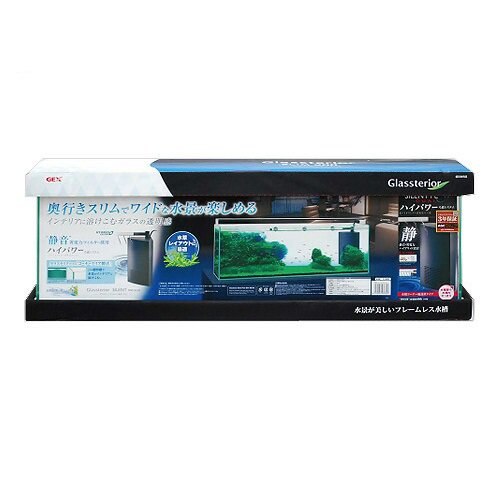 ＧＥＸ　グラステリアサイレント９００スリム　９０ｃｍ水槽セット　ＣＲＣ10―11―03―40―50