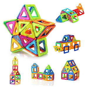 磁石ブロック マグネット マグネットブロック 磁気おもちゃピタゴラスおもちゃおもちゃ 知育玩具