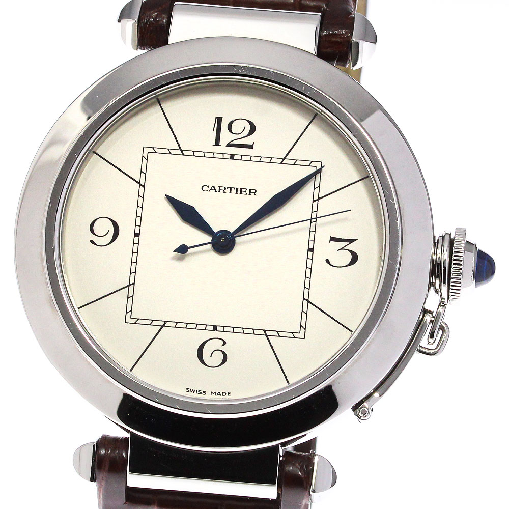 カルティエ CARTIER W3107255 パシャ 42MM 自動巻き メンズ 箱保証書付き_755723【中古】