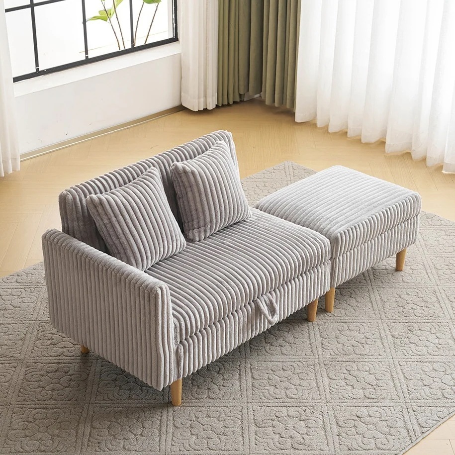 【国内即日発送】ソファカチン ソファー ソファーベッド 3P 3人掛けソファ 収納付き オードマン付き