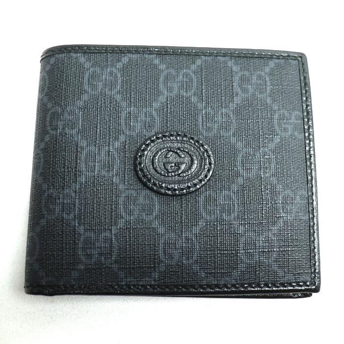 GUCCI グッチ GG スプリーム 二つ折り財布 美品 GUCCI グッチ GG