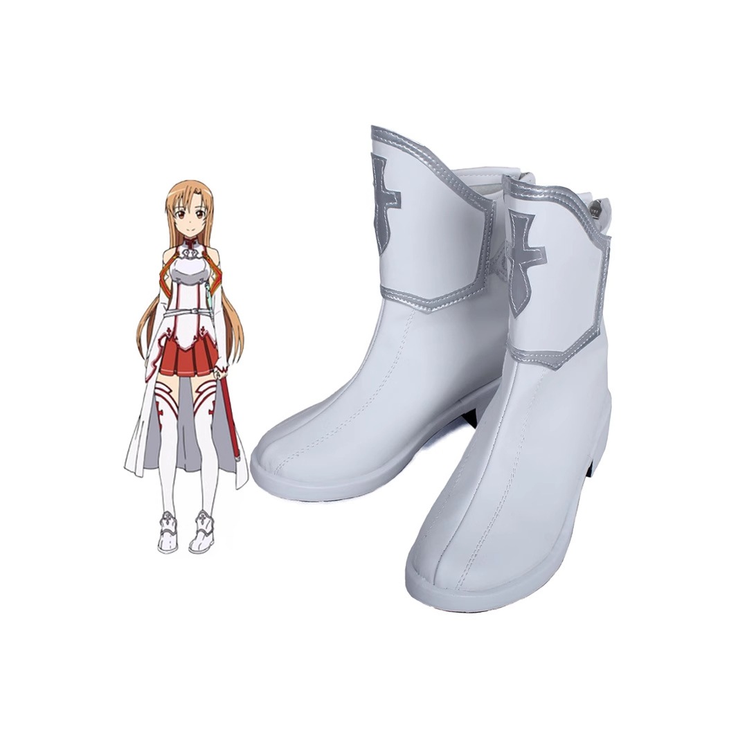 ソードアートオンラインアスナアニメーションシューズ小道具靴