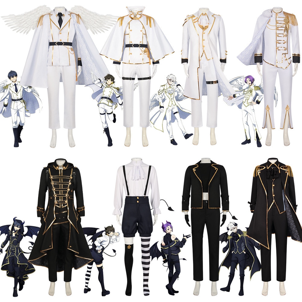 コスプレBlue Prison Blue Lock 天使と悪魔 Jie Shi Yiling King Bee Lehui コスチュームフルセット