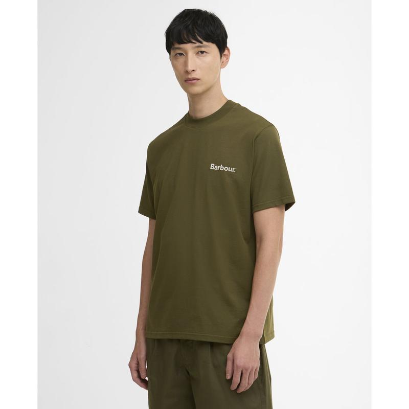 26SS メンズ オリーブ Camber OS Tシャツ (URTS6E008L3)