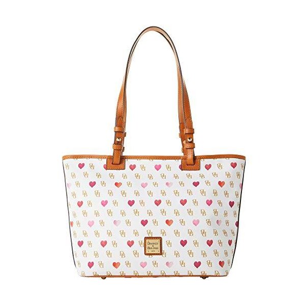 Dooney & Bourke Gretta Hearts Small Leisure Shopper Tote Bag 並行輸入品
