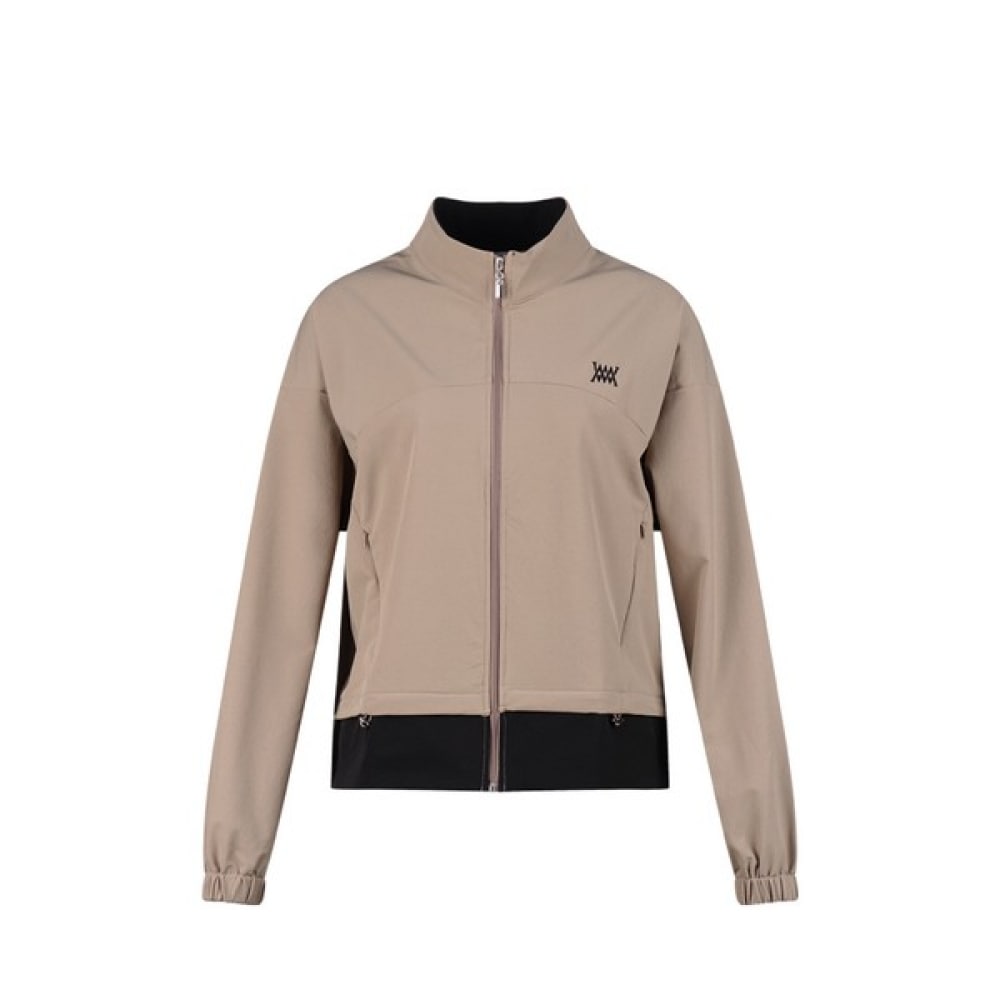 (ラックスゴルフ) ラックスゴルフミュウゴルフレディースストリングレイヤードフルジップアップジャンパー MW4A812W