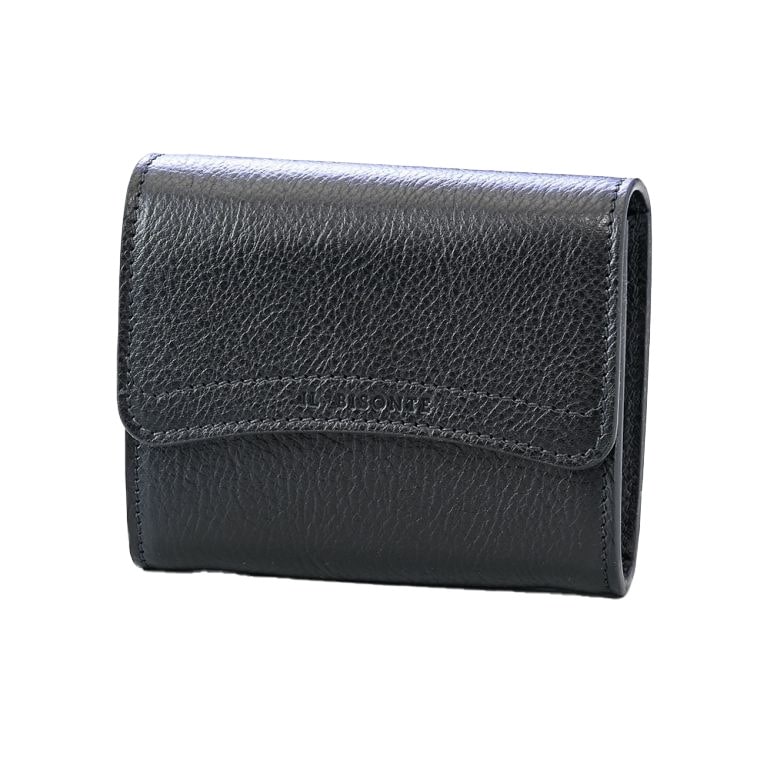 二つ折り財布 ミニ財布 メンズ レディース バケッタレザー ブラック SSW005PVX001 BK238H 14,454円