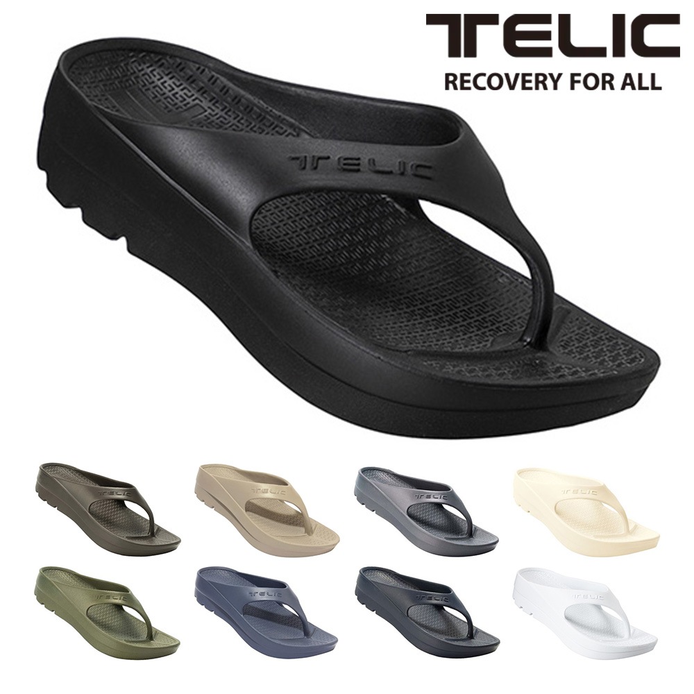 TELIC サンダル メンズ レディース ダブル フリップ フロップ テリック 2025春夏 W-FLIPFLOP 厚底 スリッポン ビーチサンダル ラッピング不可