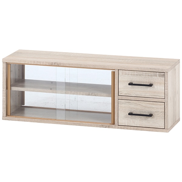 不二貿易 51494 カウンター上収納ラック 80幅 オーク メーカー直送 6,322円