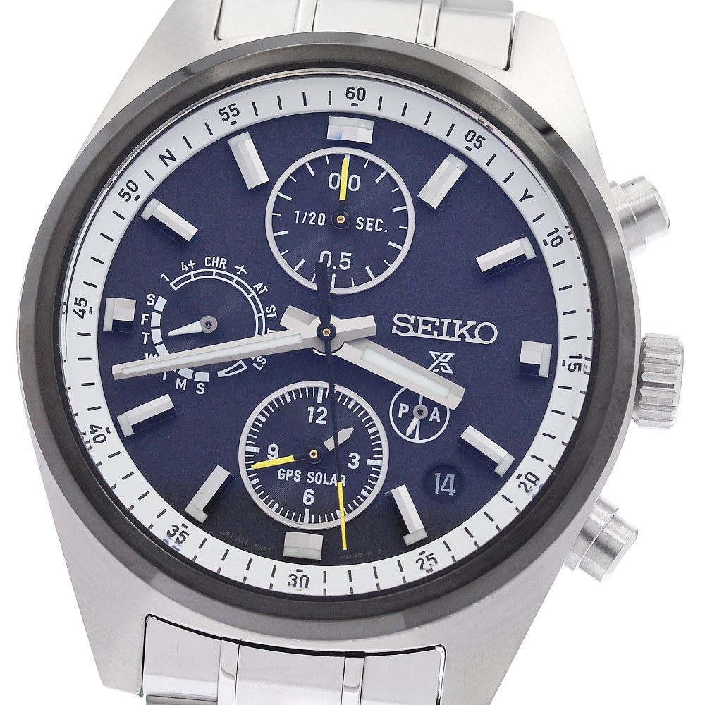 セイコー SEIKO SBED011/5X83-0AH0-1 プロスペックス GPSソーラー ソーラー電波 メンズ 極美品 _960557【中古】