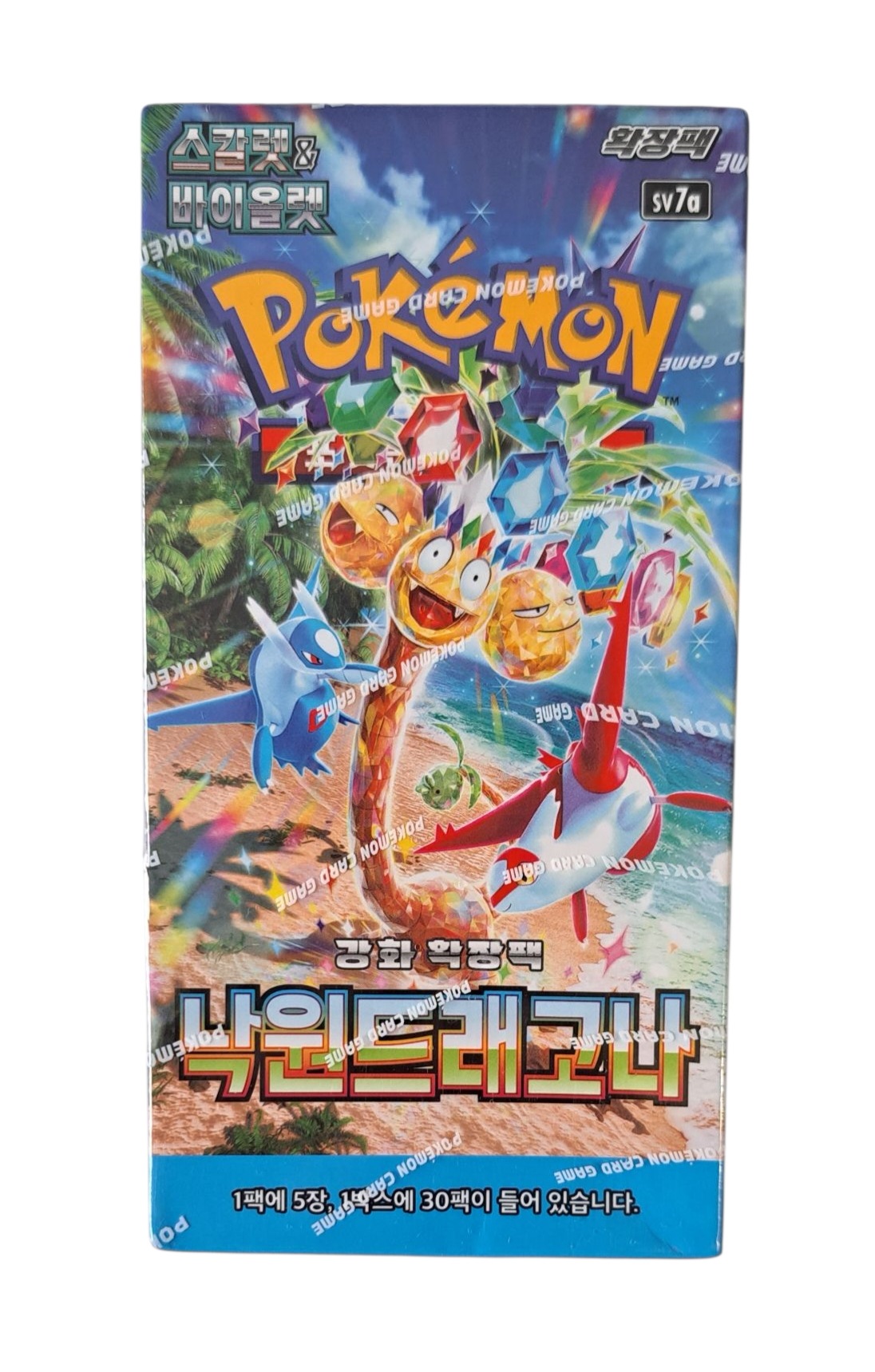 【正規輸入品】　ポケモンカードゲーム スカーレット&バイオレット 強化拡張パック 楽園ドラゴーナ BOX