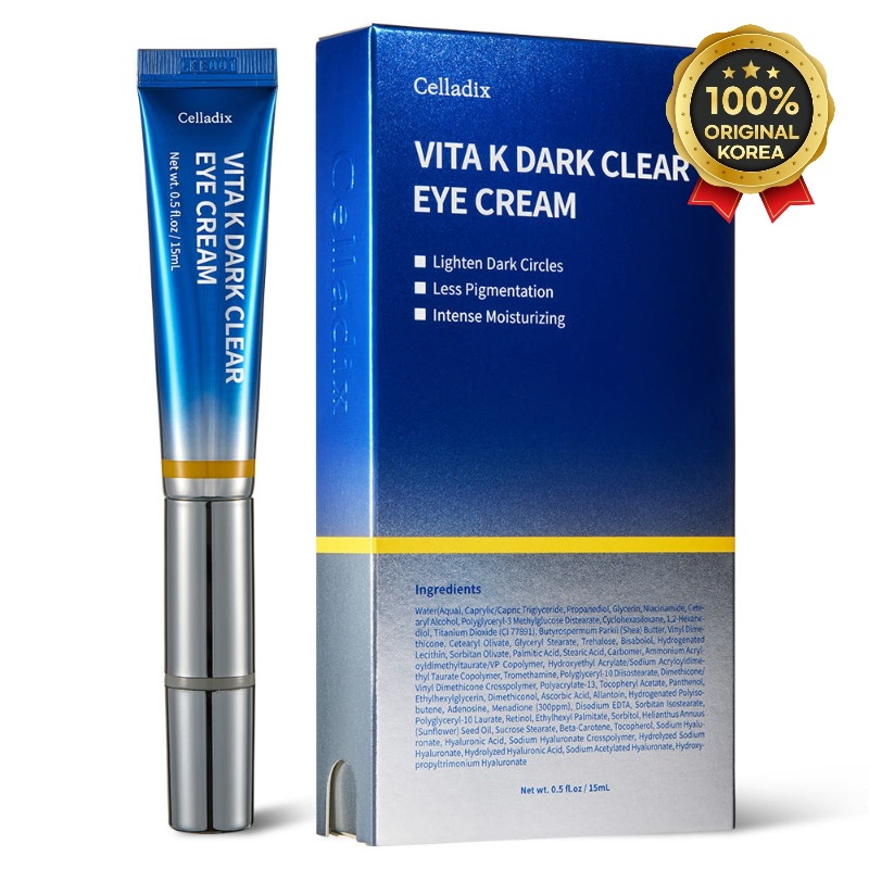 [正規品/K-Beauty][24FW/New] ビタK ダーク クリア アイクリーム 15ml #ダークサークル改善 #低刺激